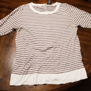 Ann Taylor Striped Sweater